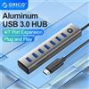 ORICO Hub USB 4/7 Porte Splitter USB 3.0 HUB Trasmissione ad Alta Velocità Tipo C HUB Accessori per Espansione Laptop