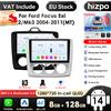 HIZPO Smart QLED Schermo Android 14 Carplay Auto Radio Per Ford Focus 2 3 Mk2 Mk3 2004-2011 Carplay Auto Multimedia GPS 2Din Autoradio
