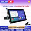 OSSURET 1Din Android Car Stereo Multimidia Radio 10.1 pollici universale girevole Touch Screen auto Autoradio GPS Carplay lettore intelligente