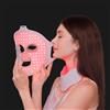 foreverlily Maschera facciale in silicone LED 7 colori Photon Beauty Viso Maschera per la cura del collo Sbiancamento della pelle Ringiovanimento della pelle mascara viso led