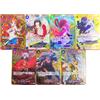 Bandai Fai da te La migliore scatola di immagazzinaggio Promo Gold Flame Parallel Set di 7 carte One Piece Collezione giapponese TCG Anime Card