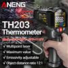ANENG Termometro Digitale a Infrarossi ANENG TH203 -50~600°C ℃ Termometro senza contatto, tester pirometro, igrometro IR, strumento industriale