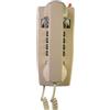 TelPal - Telefono a parete con cavo, analogico, supporto da parete con cavo, linea fissa vintage con suoneria telefonica tradizionale e controllo del volume del ricevitore