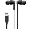 Belkin SoundForm Auricolari con filo e microfono, cuffie in-ear con connettore USB-C, cuffie USB-C per iPad mini, Pro, Air, Samsung Galaxy, Google Pixel, Android e altri; connettore USB-C - Nero