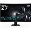 GIGABYTE GS27FC2 27 FHD Monitor gaming curvo - 1920 x 1080 240Hz 1 350 cd/m2