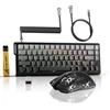 Lustrens Set tastiera e mouse da gaming - Wireless, RGB, frequenza di polling 8000Hz