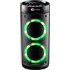 Lustrens Altoparlante Bluetooth portatile - Potenza di 600 W - Microfono per karaoke - Modello da pavimento