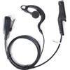 Lustrens Auricolare a forma di "G" per walkie-talkie, con microfono PTT, compatibile con i modelli R7, N70, N50, N30, cuffia professionale per la sicurezza