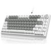 Lustrens Tastiera meccanica AK820 con layout ANSI al 75% e tasto per il controllo del volume