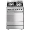 Smeg CX68MF8 Cucina inox Serie Concerto 60x60cm Classe A-10%