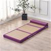 Generic Tappetino giapponese per tatami, materasso da pavimento portatile spesso | Materassino portatile pieghevole per meditazione, yoga e sonno confortevole, con rivestimento rimovibile e lavabile