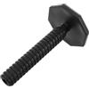 SUPVOX Asta Telescopica per Manubri e Kettlebell, Barra Nera 16x8,5x2cm | Impugnatura Ergonomica Antiscivolo in EVA, per Palestra Domestica, Integrazione e Uso Multiplo