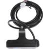AKOOSY Display LED per Bici Elettrica LED880 pulsanti 36V 48V | Scocca in ABS Nera, Cinque Linee Cablate, Angolo Visivo Ampio, Uso Sotto la Pioggia