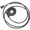Alksubbm Sensori di pedalata assistita bici elettrica 6 magneti 5V | Assemblaggio di ricambio con connettore integrato e cavo di circa 1,1 m, alloggiamento nero
