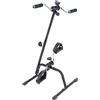 LTPRTZ Mini cyclette da casa - Attrezzo per esercizi sui pedali - Attrezzatura per la riabilitazione e il fitness - Design pieghevole - Altezza regolabile da 73 a 96 cm - Colore: nero