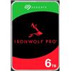 Disco rigido interno da 3,5 pollici per NAS IRONWOLF-PRO 6TB 7200RPM ST6000NT001