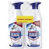 Viakal Anticalcare Spray Classico, Rimuove Fino al 100% Calcare, 2x 720ml | Elimina e Previene Macchie e Residui, Extra Brillantezza che Dura, Tecnologia Anti-Goccia, Ideale per le Superfici del Bagno