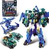 Merkloos Trasformabile, robot dinosauro giocattolo - Stego Blast Wing - Action figure di dinosauro volante