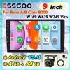 Lustrens Autoradio Android - Autoradio - Lettore multimediale - Autoradio 2-DIN - Autoradio per auto con sistema Android - Schermo touchscreen IPS da 9 pollici