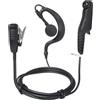 Lustrens Auricolare radio ricetrasmittente, cuffia a forma di "G" con microfono PTT compatibile con i modelli R7, MXP600, ION, APX, N70, N50 e N30