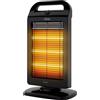 Ufesa Scuti - Riscaldatore alogeno da 1200 W, 3 livelli di potenza (400 W/800 W/1200 W), oscillante, silenzioso, con interruttore di sicurezza e maniglia per il trasporto