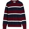 Tommy Hilfiger - Maglione in Cotone Pima e Cashmere - - Knitwear - Uomo - Multicolore
