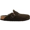 Birkenstock - Boston Shearling Narrow Fit - - Shoes - Donna - Marrone