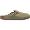 Birkenstock - Boston Suede Regular Fit - - Shoes - Uomo - Verde