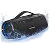 Lustrens Altoparlante Bluetooth portatile - Potenza di 50 W - Autonomia della batteria di 20 ore - Resistente all'acqua (grado di protezione IPX7)