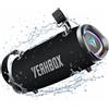 Lustrens Altoparlante Bluetooth portatile da 100 W RMS - Illuminazione RGB LED - Autonomia della batteria di 12 ore
