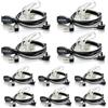 Lustrens Auricolare wireless con cavo audio a 2 pin per ricetrasmittenti (10 pezzi)