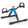 Lustrens Mini cyclette da casa - Blu - Manuale - 2,49 kg - Leggera - Materiale: metallo e plastica - Adatta per esercizi per gambe e braccia