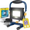 Rapid Faretto LED da Cantiere 2000 lm IP65, Portatile, Pieghevole, 6000K | Testa orientabile, luce antiriflesso, design pieghevole e compatto, ideale per cantiere, officina e fai da te