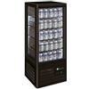 FORCAR-FREDDO G-TCBD98B Vetrina refrigerata espositiva 4 lati ventilata 98 Lt