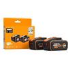 WORX WA3644.2 Batteria originale PowerShare Pro 20V, 2 pezzi, 4,0 Ah | Maggiore sicurezza e autonomia, indicatore LED e tecnologia HeatShield, compatibile con tutti i prodotti WORX PowerShare