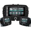 Jf Sound car audio system JF Sound - Autoradio X7C per Fiat 500 dal 2015 - Display HD 7" - CarPlay e Android Auto via Cavo - Bluetooth - Radio DAB+ - Prodotto in Italia