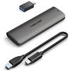 Lemorele Case SSD M.2 NVMe USB-C 10Gbps, 4TB, Tool-Free, 2230-2280, UASP | USB 3.2 Gen 2 con UASP, struttura Tool-Free e supporto M-Key; box esterno per SSD NVMe, non compatibile con SATA