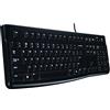 Logitech K120 Tastiera con Cavo per Windows | Layout ‎Francese AZERTY - Nero