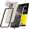 NEW'C Pellicola Vetro per iPhone 16 Pro + Protezione Fotocamera Antigraffio | Set da 6, 3x Vetri Temperati + 3x Protezioni Fotocamera, Trasparente, Kit Installazione Incluso