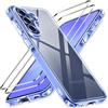 iVoler Cover per Samsung Galaxy A57 5G Anti-Ingiallimento, con 2 Pellicole | Blu, Antiurto di Grado Militare, Custodia Design Ultra Sottile, Custodia Telefono con Retro Trasparente