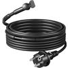 DEWENWILS Cavo riscaldante da 230 V con termostato, ip67, tubo di accompagnamento dell'acqua, cavo antigelo, 4 m, a risparmio energetico, 15 W/M