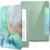 FINTIE Custodia per 6" Kindle (11ª Generazione) - 2024/2022 | Leggero Cover Trasparente Posteriore in TPU Morbido con Auto Sveglia/Sonno per 6" Kindle 11a Gen 2024/2022, Emerald