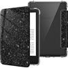 FINTIE Custodia per 6" Kindle (11ª Generazione) - 2024/2022 | Leggero Cover Trasparente Posteriore in TPU Morbido con Auto Sveglia/Sonno per 6" Kindle 11a Gen 2024/2022, Glitter Nero