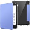 FINTIE Custodia per 6" Kindle (11ª Generazione) - 2024/2022 | Leggero Cover Trasparente Posteriore in TPU Morbido con Auto Sveglia/Sonno per 6" Kindle 11a Gen 2024/2022, Ultramarinblu