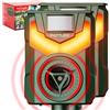 PATTLER® Dissuasore per animali a ultrasuoni, a energia solare, set da 2 pezzi, spaventapasseri per gatti e martore con sensore di movimento PIR da 10 m, luce a fiamma e luce lampeggiante a LED