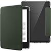 FINTIE Custodia per 6" Kindle (11ª Generazione) - 2024/2022 | Leggero Cover Trasparente Posteriore in TPU Morbido con Auto Sveglia/Sonno per 6" Kindle 11a Gen 2024/2022, Verde Alpino