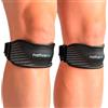 NativoDex Ginocchiera Ortopedica, Tutore Ginocchio, Fascia Rotulea Sportiva | Elastica e Stabilizzante · Cinghie Regolabili senza Scivolare · Imbottitura in Silicone Traspirante · Confezione da 2 Pezzi