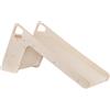 KiddyMoon Scivolo/sedia in legno per bambini Scivolo stabile per bambini 2in1 Giocattolo di legno scorrevole multifunzionale Scivolo per bambini Montessori, grande, naturale
