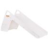KiddyMoon Scivolo/sedia in legno per bambini Scivolo stabile per bambini 2in1 Giocattolo scorrevole multifunzionale in legno Montessori Kids scivolo libero, grande, bianco