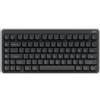 LTPRTZ Tastiera meccanica - Wireless per il gaming - Efficienza nel lavoro - Controllo del volume tramite gesti - 82 tasti - Grigia